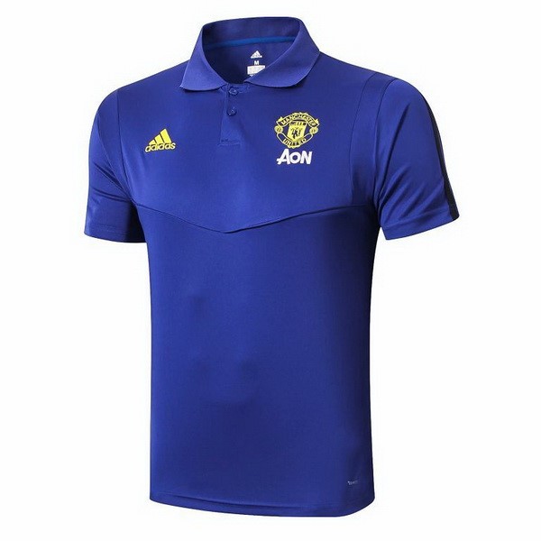 Polo Football Manchester United 2019-20 Azul